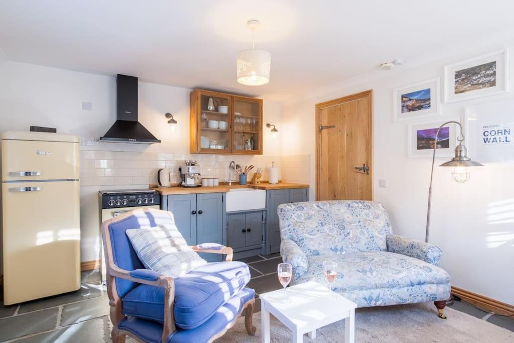 Bijou Coastal Apartment In Polperro With Hot Tub Onsite Parking Downhill Walk To Village Экстерьер фото
