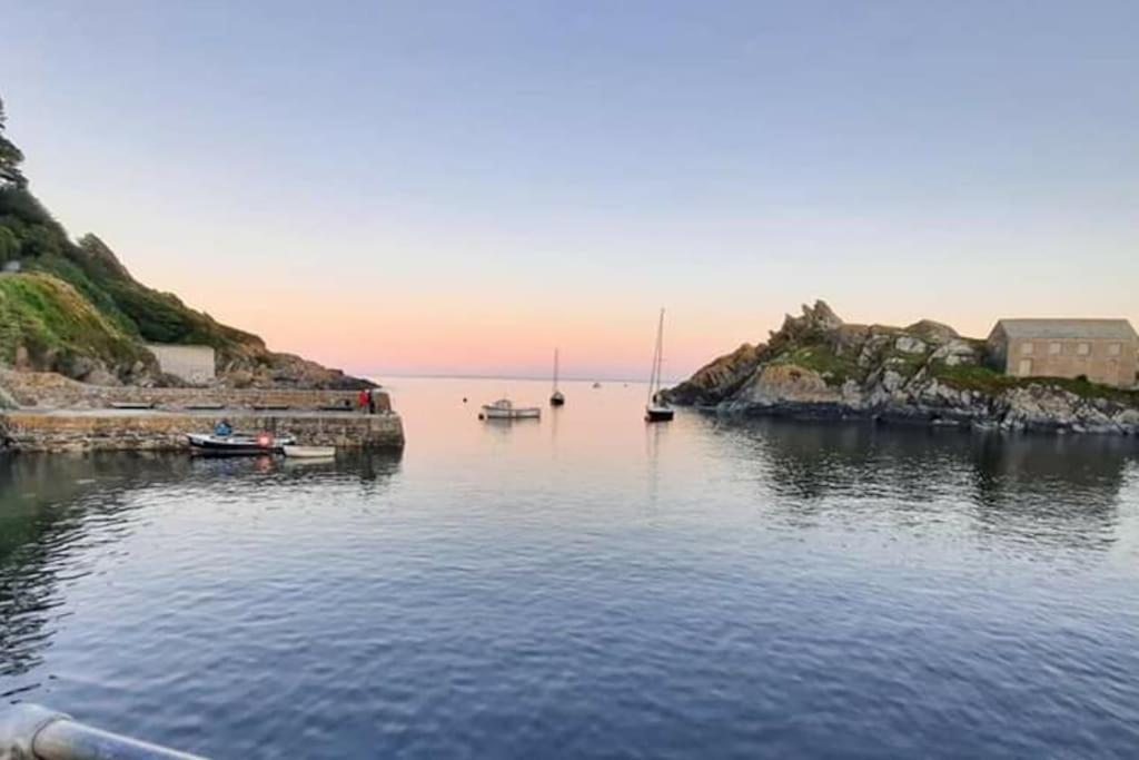 Bijou Coastal Apartment In Polperro With Hot Tub Onsite Parking Downhill Walk To Village Экстерьер фото