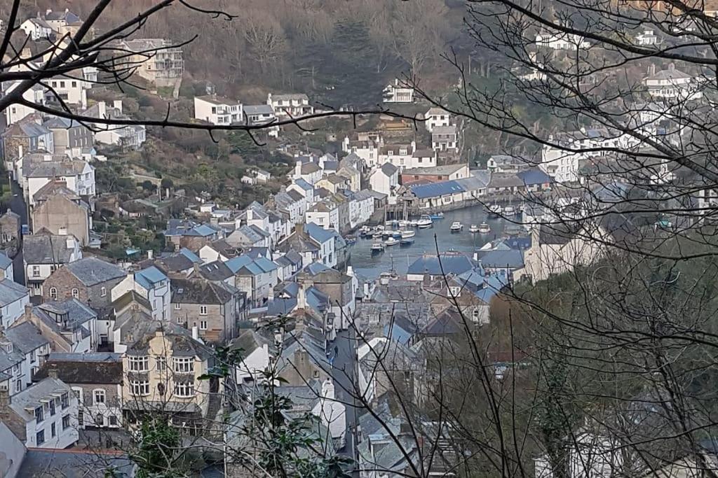 Bijou Coastal Apartment In Polperro With Hot Tub Onsite Parking Downhill Walk To Village Экстерьер фото