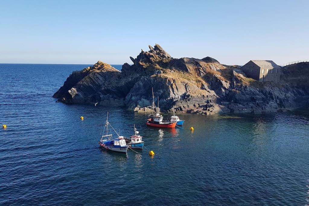 Bijou Coastal Apartment In Polperro With Hot Tub Onsite Parking Downhill Walk To Village Экстерьер фото