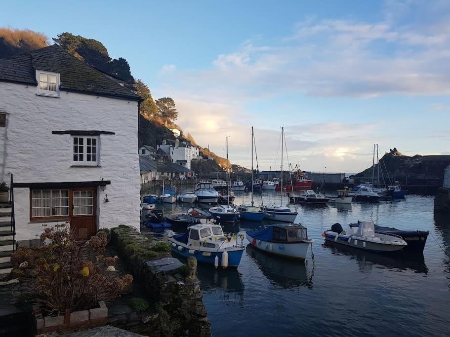 Bijou Coastal Apartment In Polperro With Hot Tub Onsite Parking Downhill Walk To Village Экстерьер фото