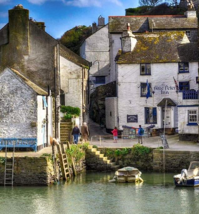 Bijou Coastal Apartment In Polperro With Hot Tub Onsite Parking Downhill Walk To Village Экстерьер фото