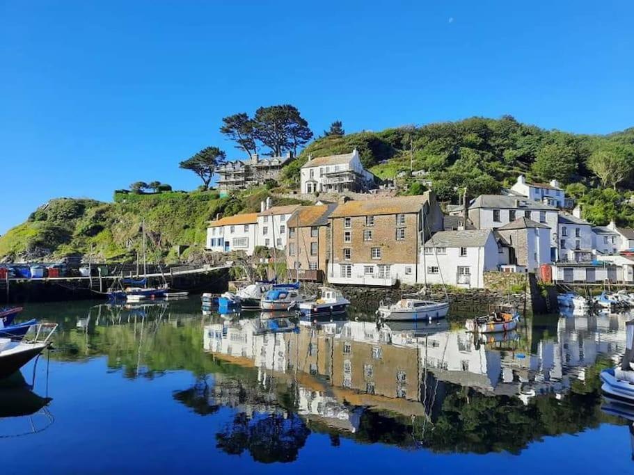 Bijou Coastal Apartment In Polperro With Hot Tub Onsite Parking Downhill Walk To Village Экстерьер фото