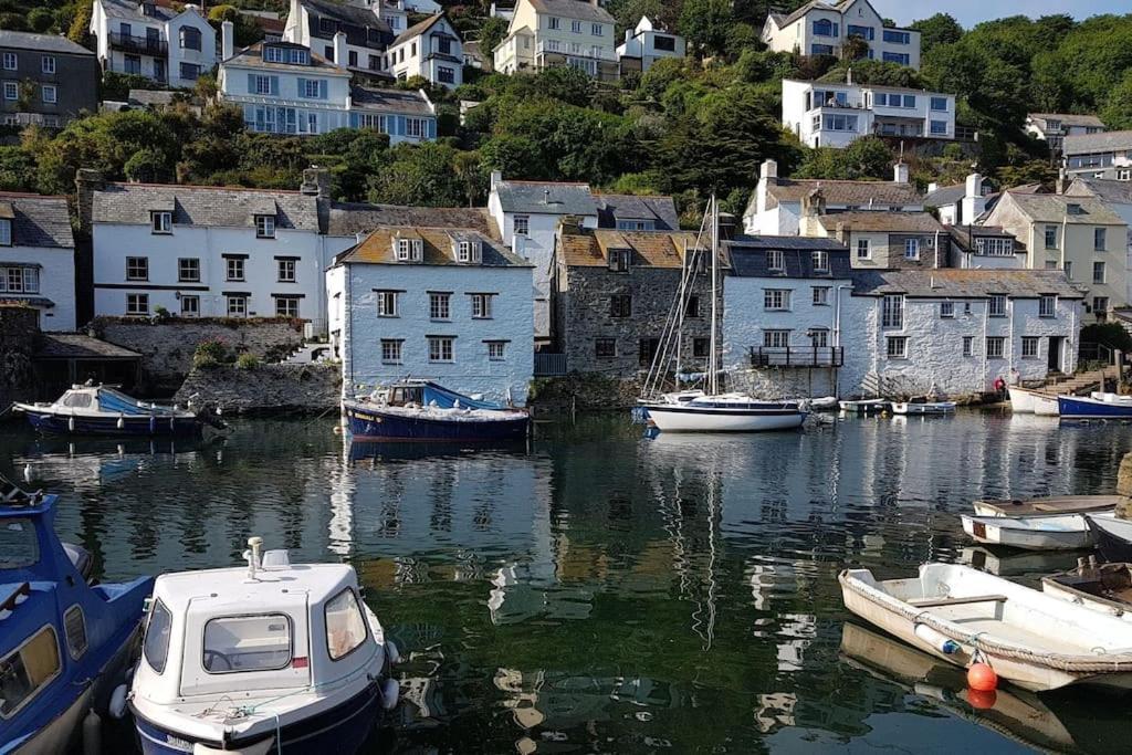 Bijou Coastal Apartment In Polperro With Hot Tub Onsite Parking Downhill Walk To Village Экстерьер фото